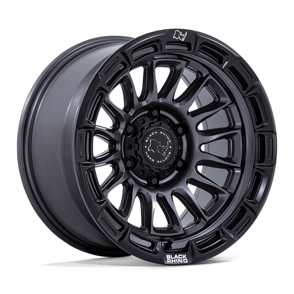 Black Rhino Rival Matte Gunmetal w/ Matte Black Lip Wheel (BR025) | Dirty Garage
