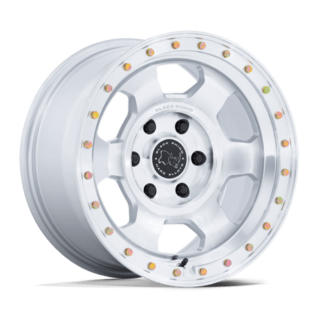 Black Rhino Trooper Gloss Silver w/ Machined Face Wheel (BR029) | Dirty Garage