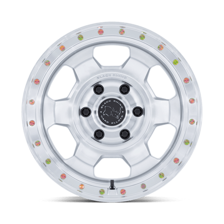 Black Rhino Trooper Gloss Silver w/ Machined Face Wheel (BR029) | Dirty Garage
