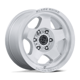 Black Rhino Sol Gloss Silver w/ Machined Face Wheel (BR031) | Dirty Garage