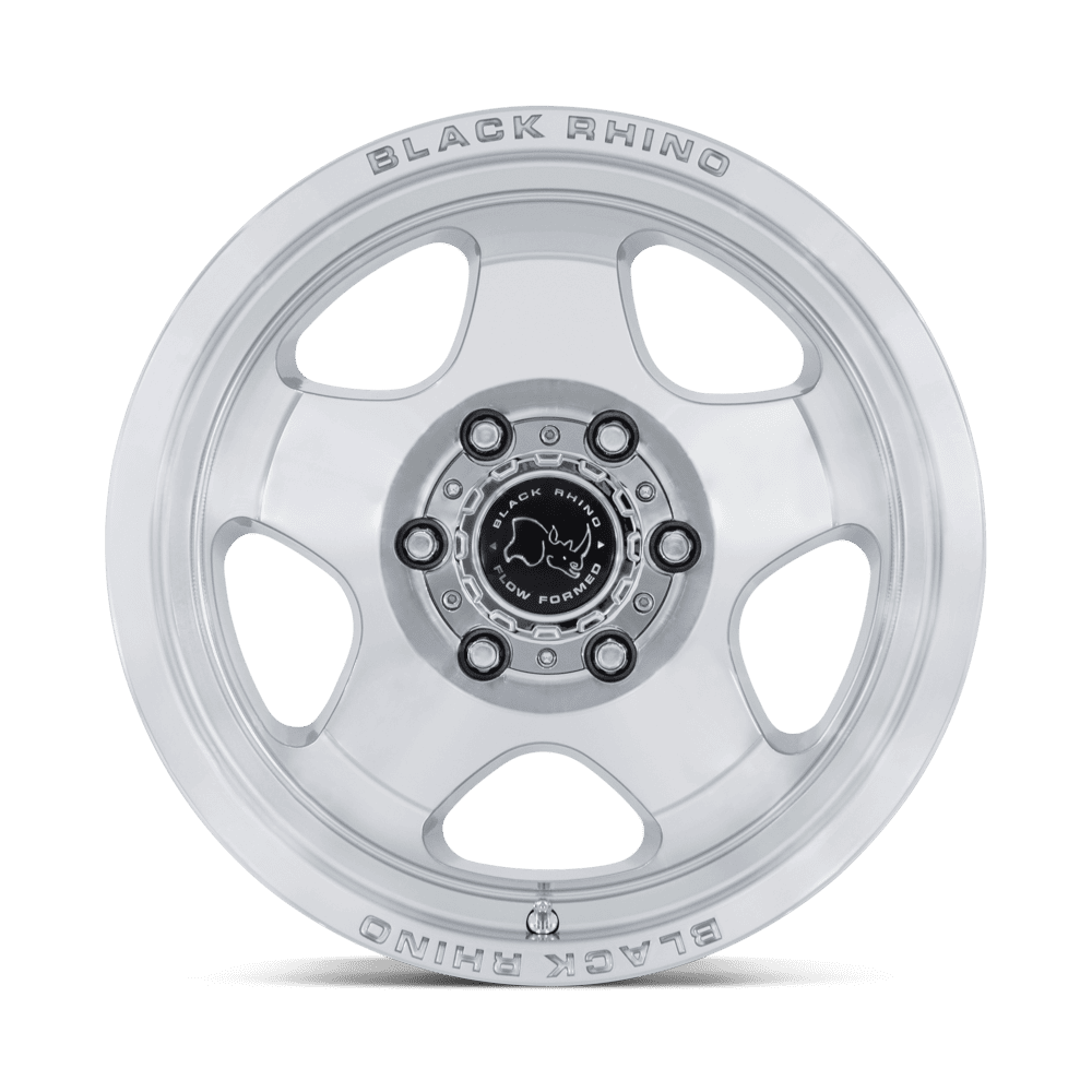 Black Rhino Sol Gloss Silver w/ Machined Face Wheel (BR031) | Dirty Garage
