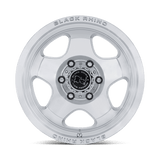 Black Rhino Sol Gloss Silver w/ Machined Face Wheel (BR031) | Dirty Garage