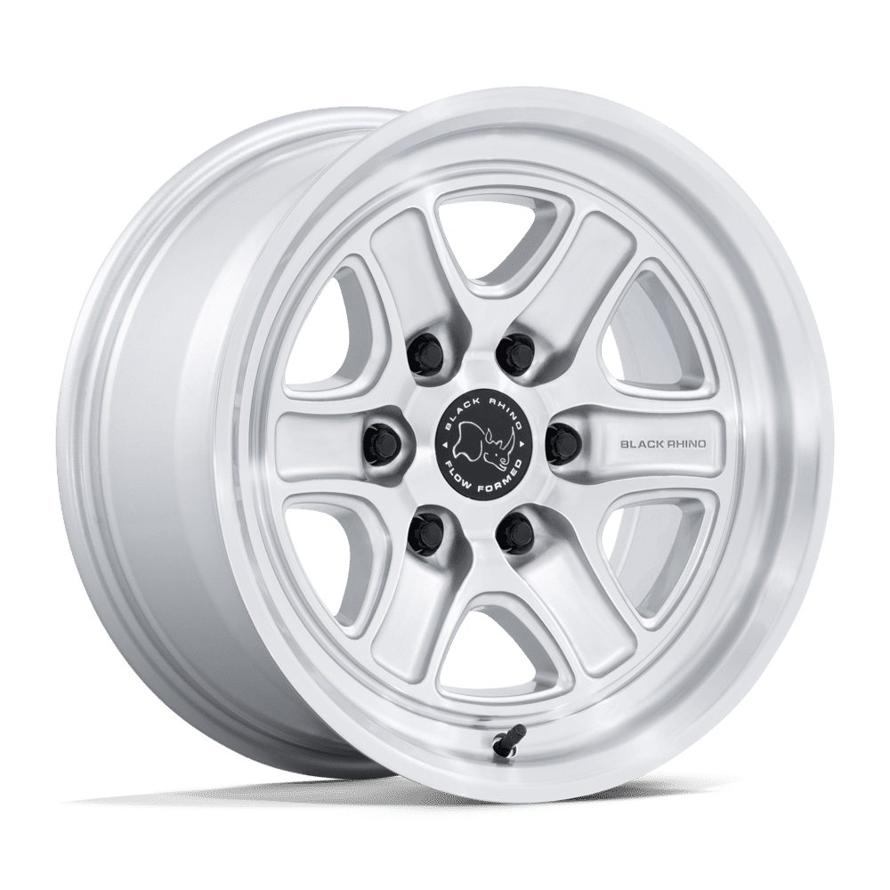 Black Rhino Echo Gloss Silver w/ Machined Face Wheel (BR032) | Dirty Garage
