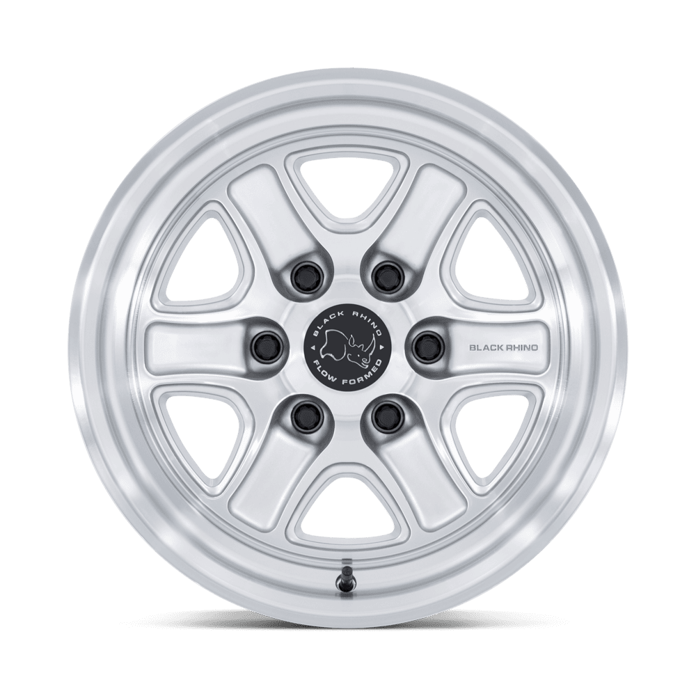 Black Rhino Echo Gloss Silver w/ Machined Face Wheel (BR032) | Dirty Garage