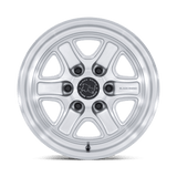 Black Rhino Echo Gloss Silver w/ Machined Face Wheel (BR032) | Dirty Garage