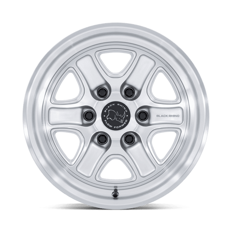 Black Rhino Echo Gloss Silver w/ Machined Face Wheel (BR032) | Dirty Garage