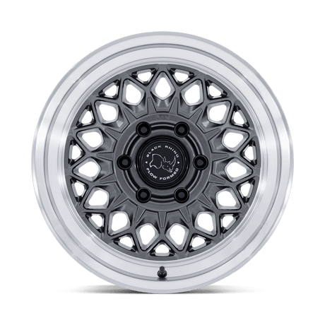 Black Rhino Graz Gloss Gunmetal w/ Machined Lip Wheel (BR034) | Dirty Garage