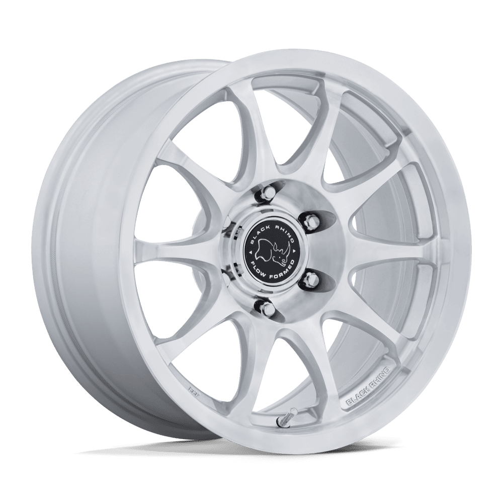 Black Rhino Ronin Gloss Silver w/ Machined Face Wheel (BR038) | Dirty Garage
