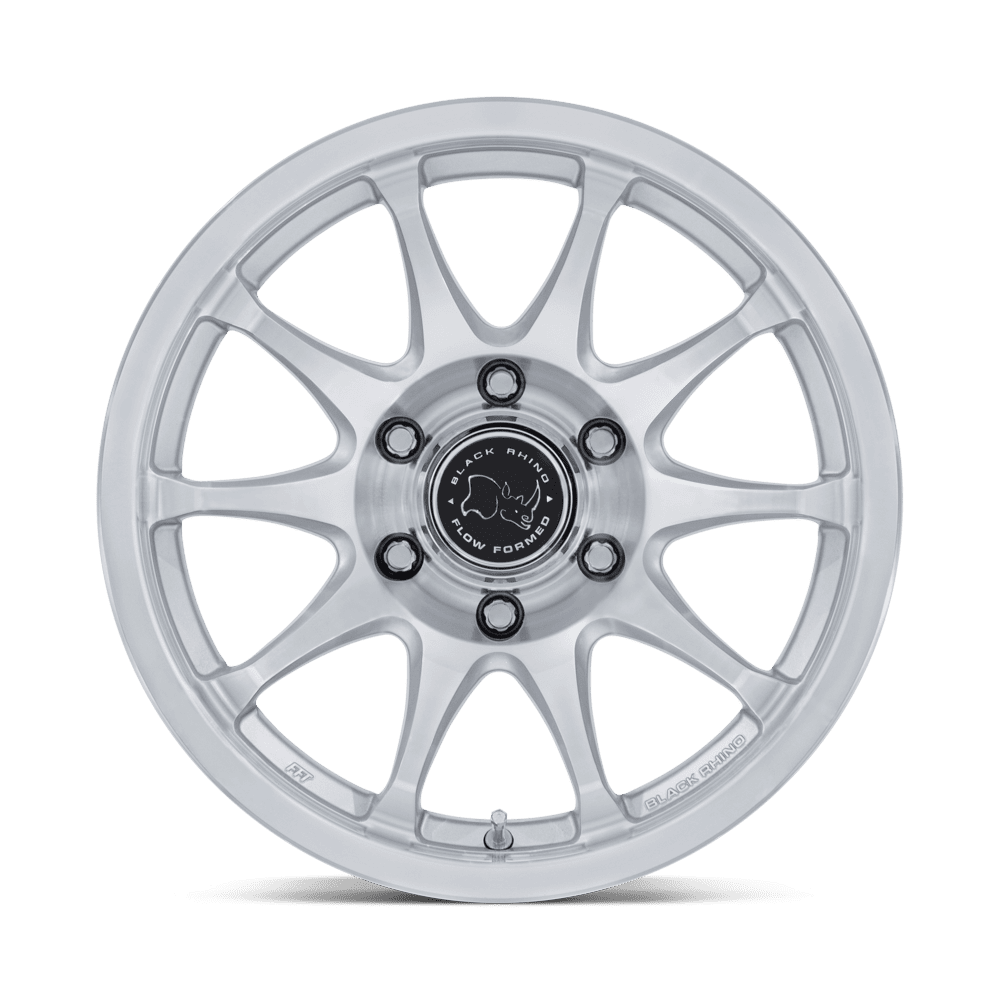 Black Rhino Ronin Gloss Silver w/ Machined Face Wheel (BR038) | Dirty Garage
