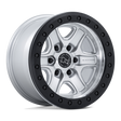 Black Rhino Echo Trail Lock Beadlock Hyper Silver w/ Machined Face Wheel (BR200) | Dirty Garage