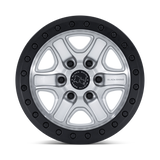Black Rhino Echo Trail Lock Beadlock Hyper Silver w/ Machined Face Wheel (BR200) | Dirty Garage