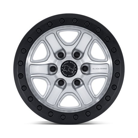 Black Rhino Echo Trail Lock Beadlock Hyper Silver w/ Machined Face Wheel (BR200) | Dirty Garage