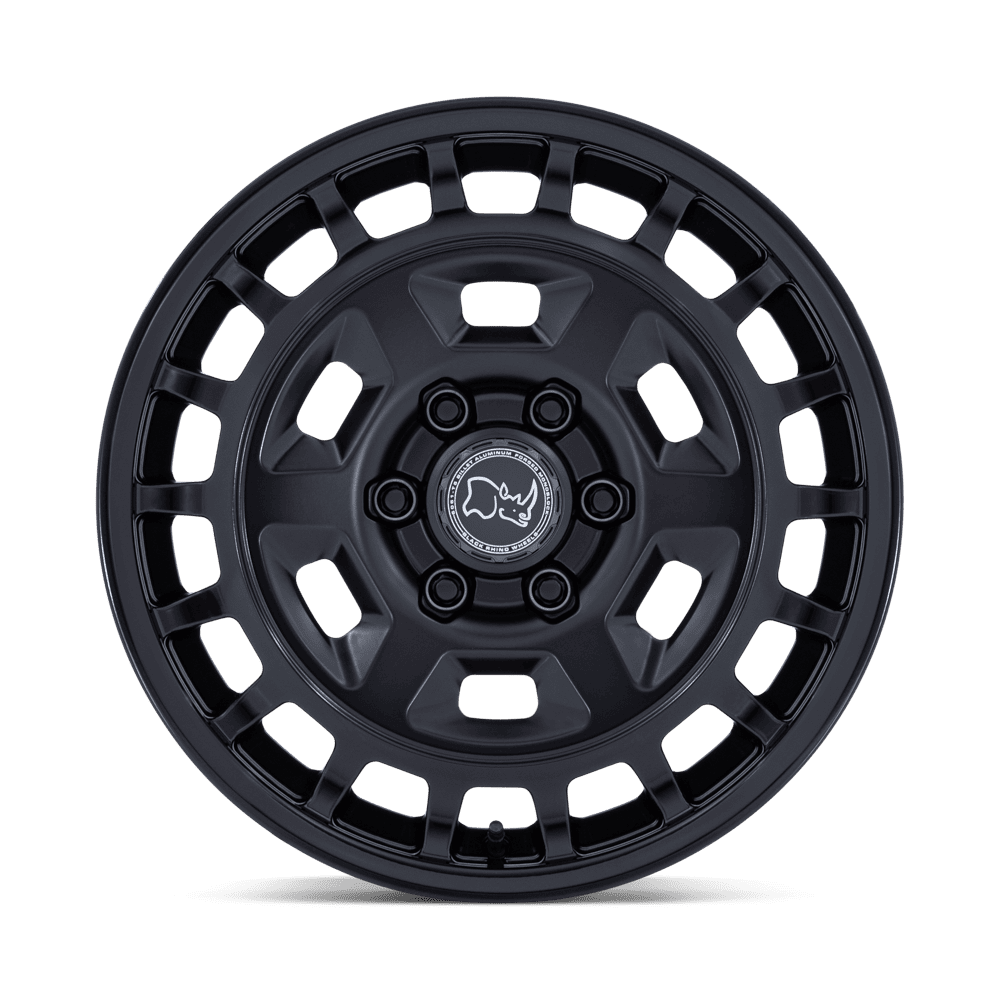 Black Rhino Rover Matte Black w/ Gloss Black Lip Wheel (BR405) | Dirty Garage