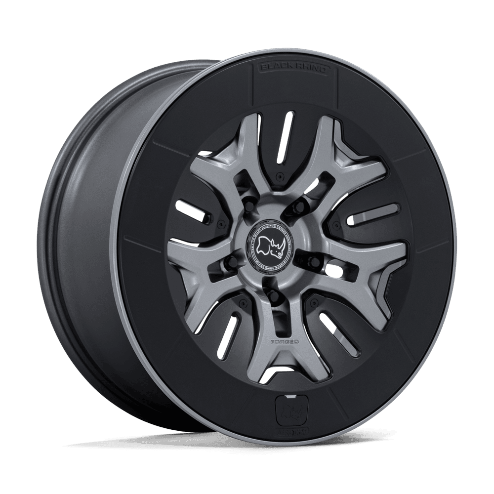 Black Rhino Rockledge Matte Gunmetal Wheel (BR406) | Dirty Garage
