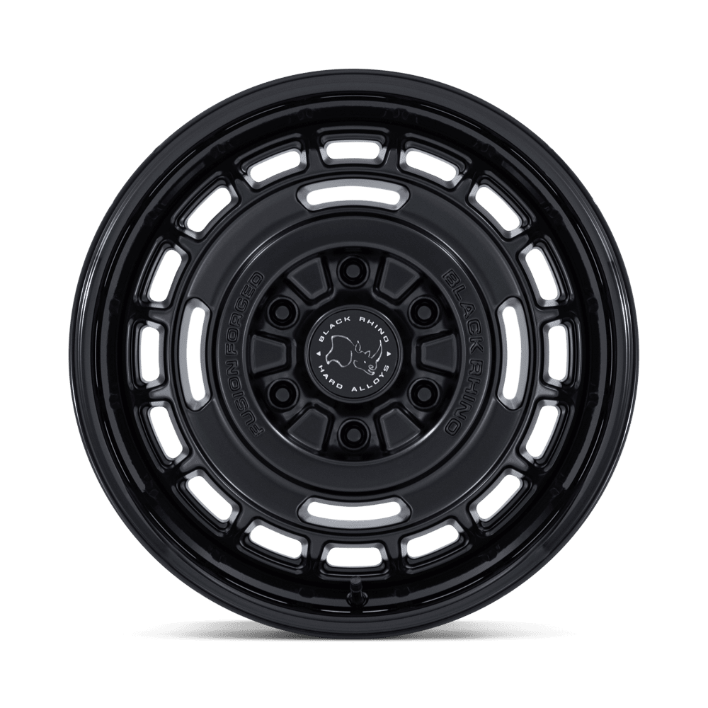 Black Rhino Vagabond Matte Black w/ Gloss Black Lip Wheel (BR600) | Dirty Garage