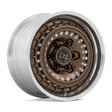 Black Rhino Bastion Gloss Bronze Milled w/ Polished Lip Wheel (BR601) | Dirty Garage