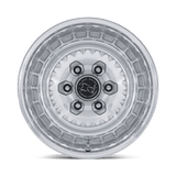 Black Rhino Bastion Gloss Silver w/ Machined Face Polished Lip Wheel (BR601) | Dirty Garage
