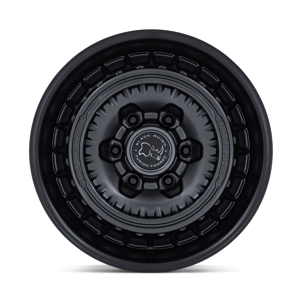 Black Rhino Bastion Gun Black w/ Matte Black Lip Wheel (BR601) | Dirty Garage
