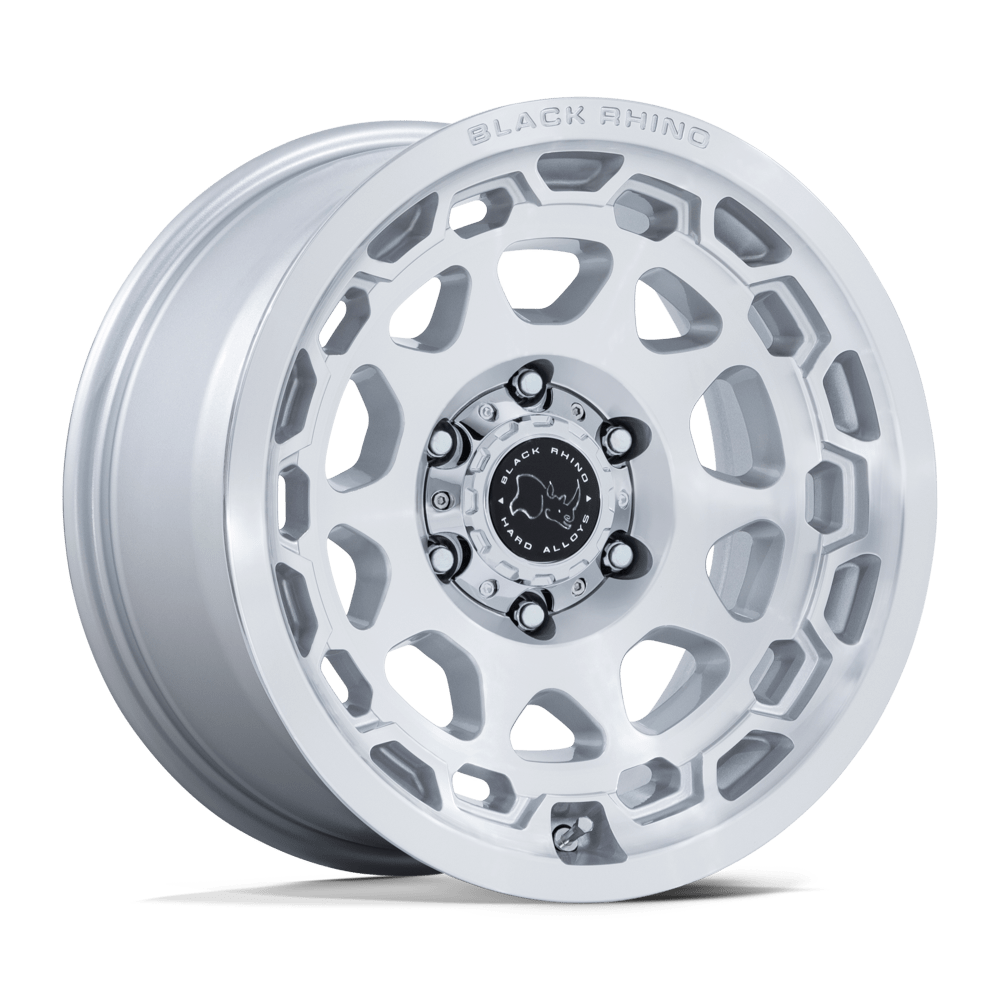 Black Rhino Congo Gloss Silver w/ Machined Face Wheel (BR026) | Dirty Garage