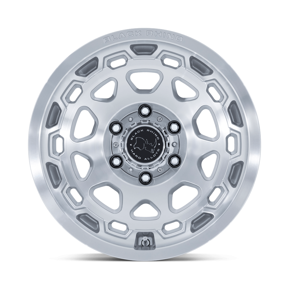 Black Rhino Congo Gloss Silver w/ Machined Face Wheel (BR026) | Dirty Garage