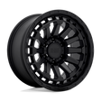 Black Rhino Raid Matte Black Wheel | Dirty Garage