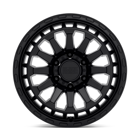 Black Rhino Raid Matte Black Wheel | Dirty Garage