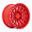 Black Rhino Raid Gloss Red Wheel | Dirty Garage