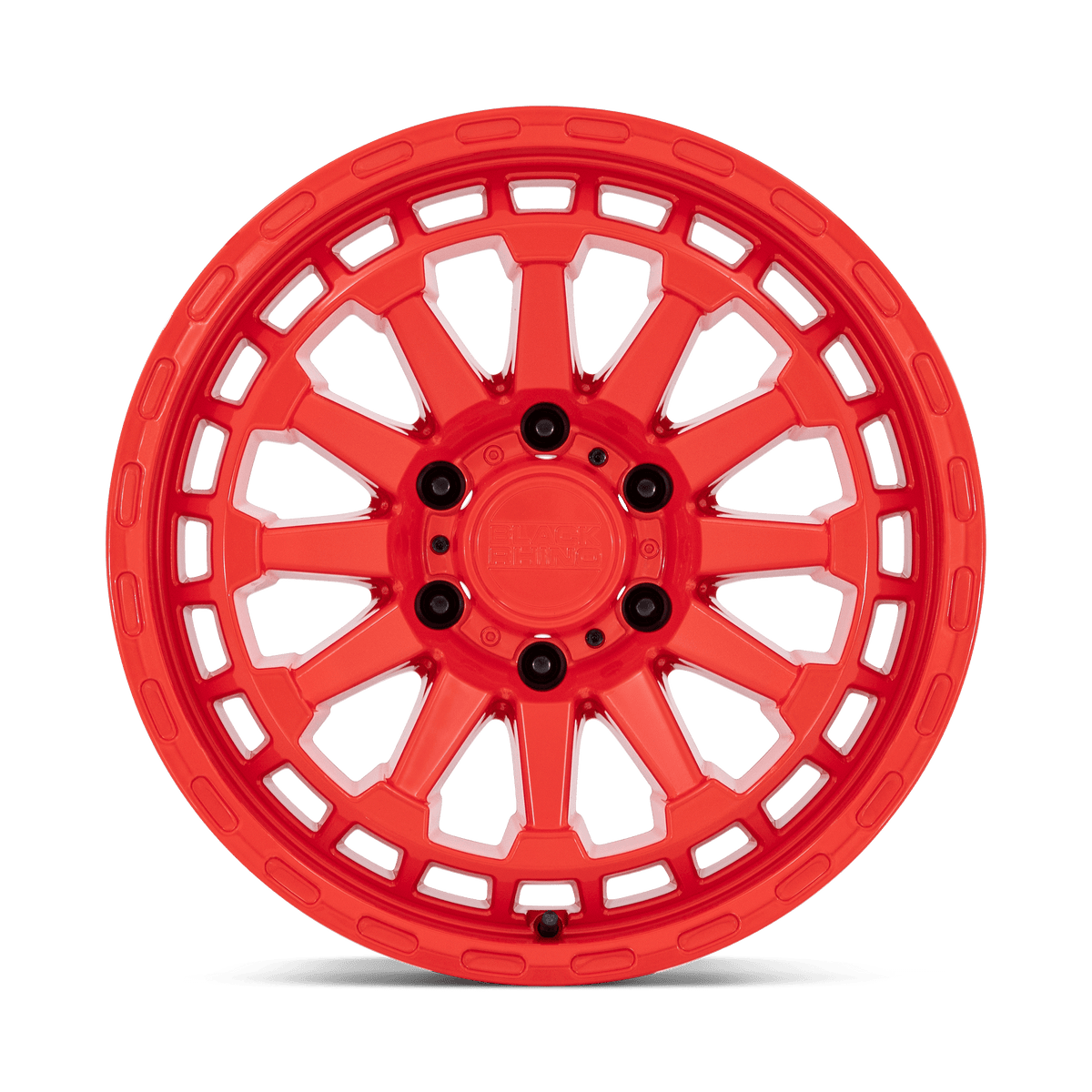 Black Rhino Raid Gloss Red Wheel | Dirty Garage