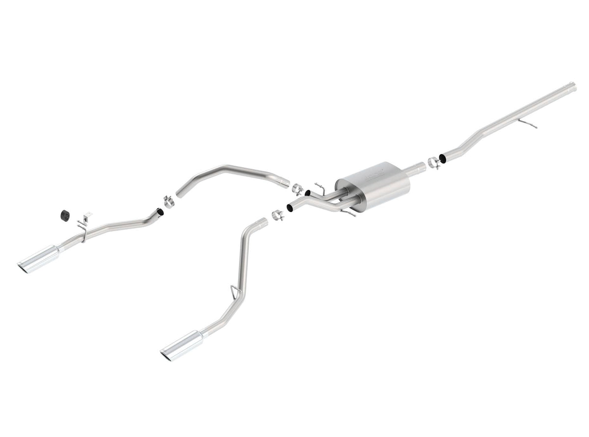2014-2019 GMC 1500 Extended/Crew Cab 5.3L Cat-Back Exhaust S-Type | Dirty Garage
