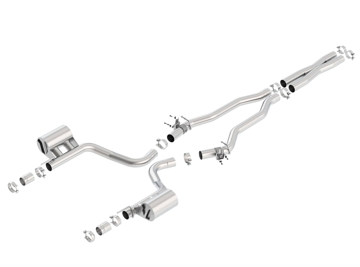 2015-2023 Hellcat Cat-Back ATAK Exhaust System w/ Active Valves | Dirty Garage