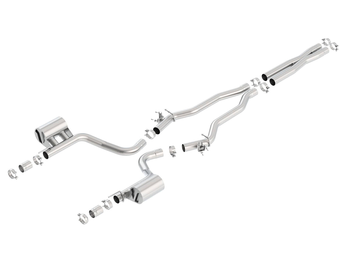 2015-2023 SRT Hellcat Cat-Back ATAK Exhaust w/ Valve Simulator | Dirty Garage