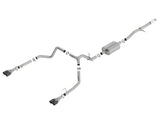 2019-2025 GM 1500 Cat-Back S-Type Dual Exhaust w/ Black Tips | Dirty Garage