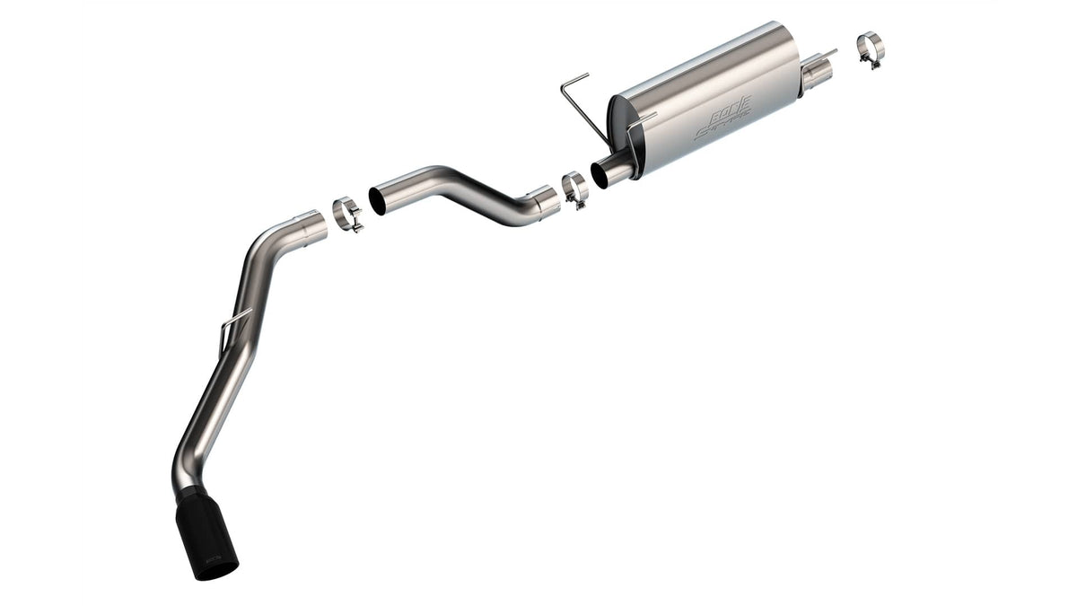 2019-2023 Ram HD 6.4L Cat-Back Exhaust S-Type w/ Black Tip | Dirty Garage