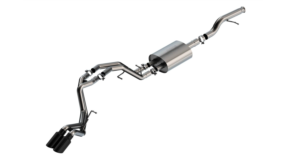 2021-2025 Tahoe/Yukon S-Type Cat-Back Exhaust w/ Black Tips | Dirty Garage