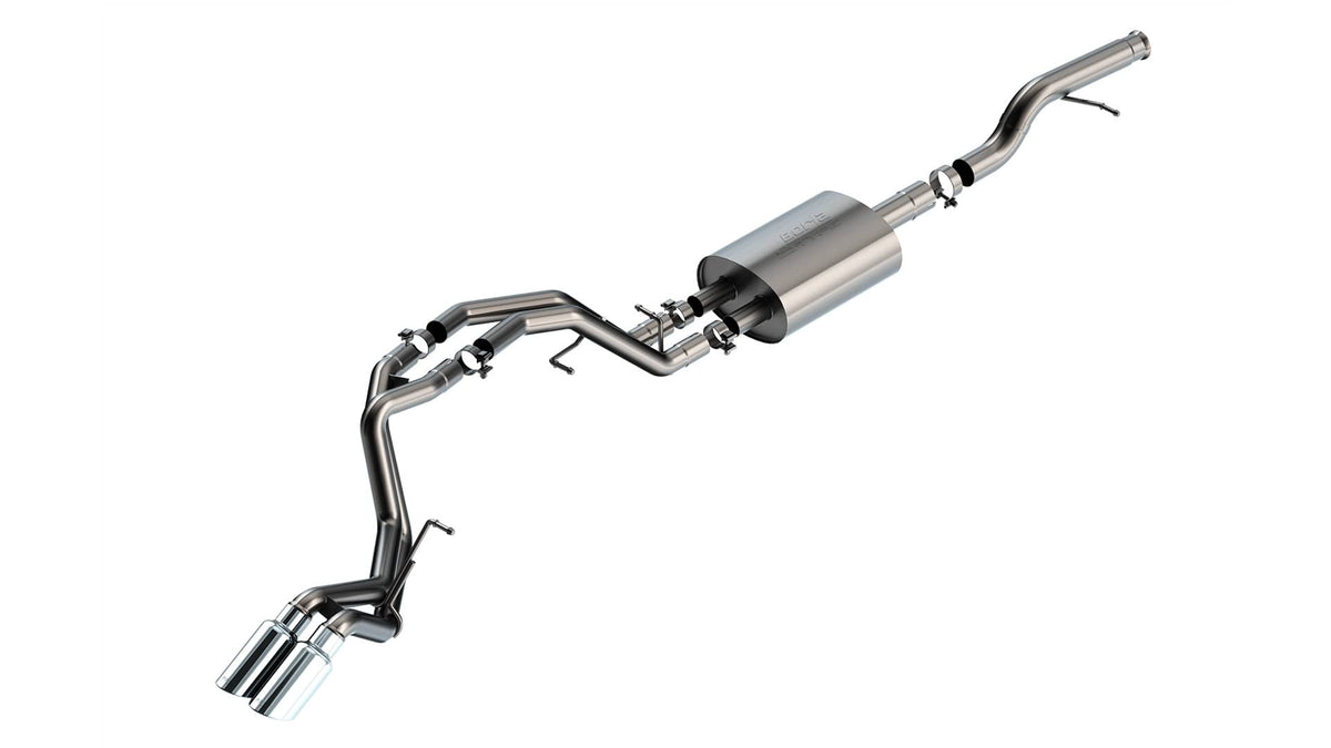 2021-2025 Tahoe/Yukon Cat-Back S-Type Exhaust w/ Stainless Steel Tips | Dirty Garage