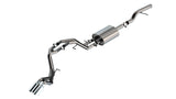 2021-2025 Tahoe/Yukon Cat-Back S-Type Exhaust w/ Stainless Steel Tips | Dirty Garage