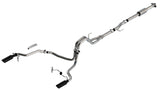 2021-2025 Ford F-150 Cat-Back ATAK Dual Exhaust w/ Black Tips | Dirty Garage