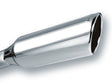 Universal 2.25" Inlet 4" Outer Diameter 12" Length Exhaust Tip | Dirty Garage