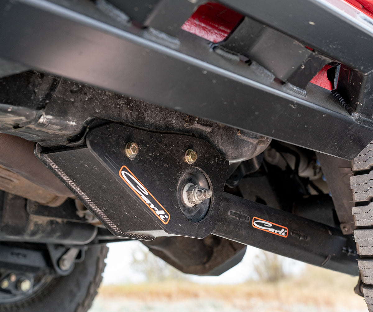 2021-2023 Bronco Rear Lower Control Arm Mount Skid - View 2 | Dirty Garage