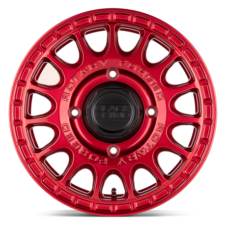 Black Rhino Sandstorm UTV Candy Red Wheel | Dirty Garage