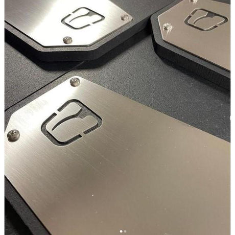 Backing Plate Finish (TI-BPF)-Mud Flap Options-Trigger Industries-TI-BPF-BR-Dirty Garage