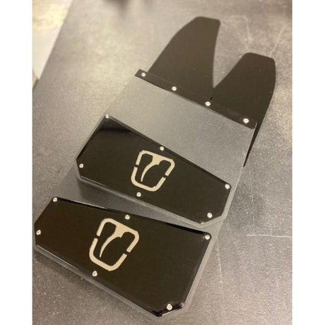 Backing Plate Finish (TI-BPF)-Mud Flap Options-Trigger Industries-TI-BPF-W-Dirty Garage