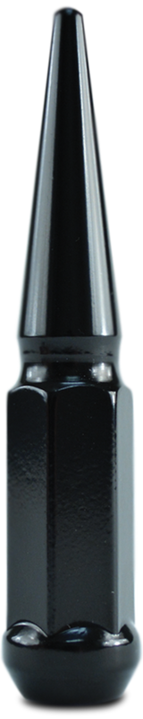 Universal 12x1.5 6 Lug Spike Kit Black 24 Lugs & 1 Key | Dirty Garage