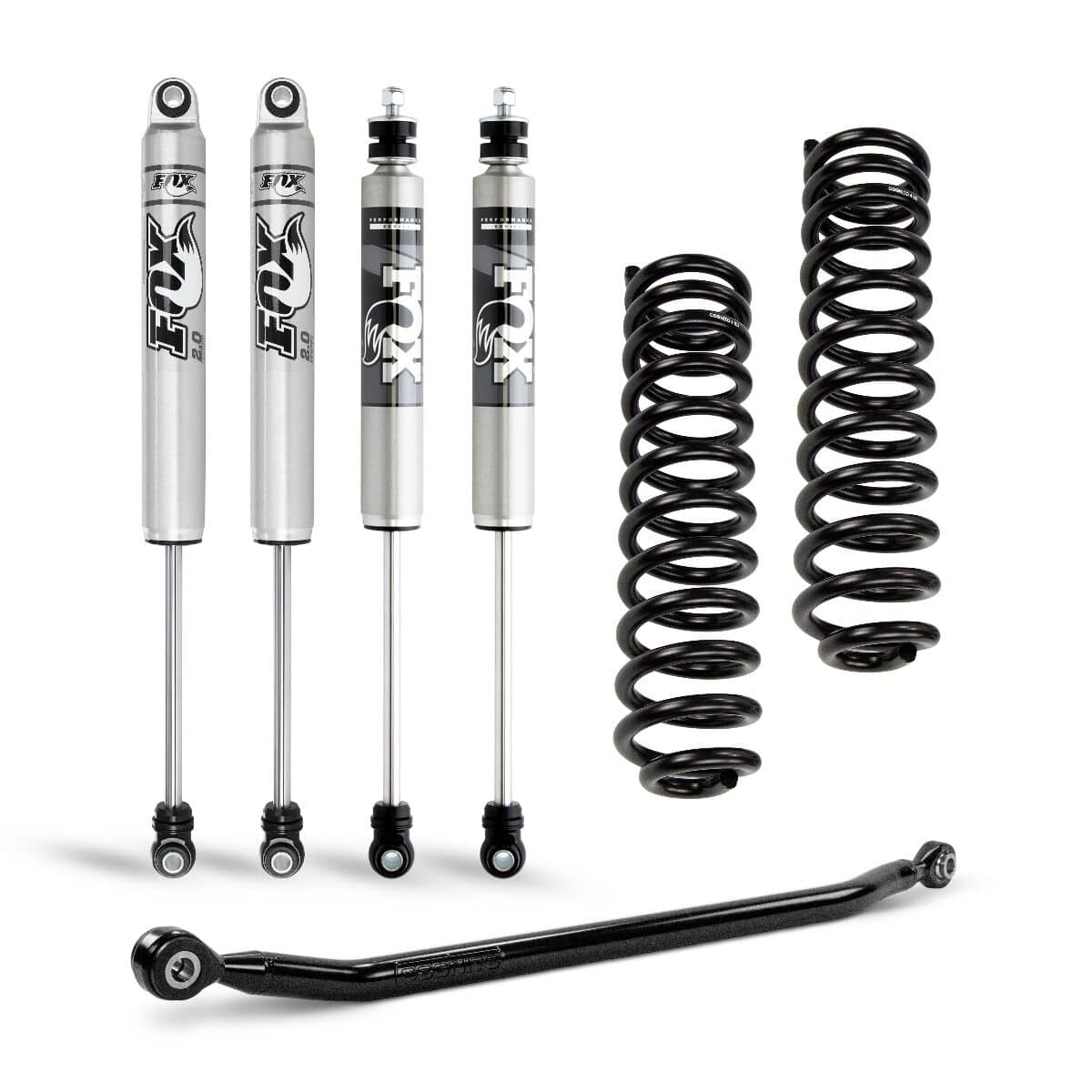 2013-2025 Ram 3500 4WD 3" Lift Performance Leveling Kit w/ Fox 2.0 PS Shocks | Dirty Garage