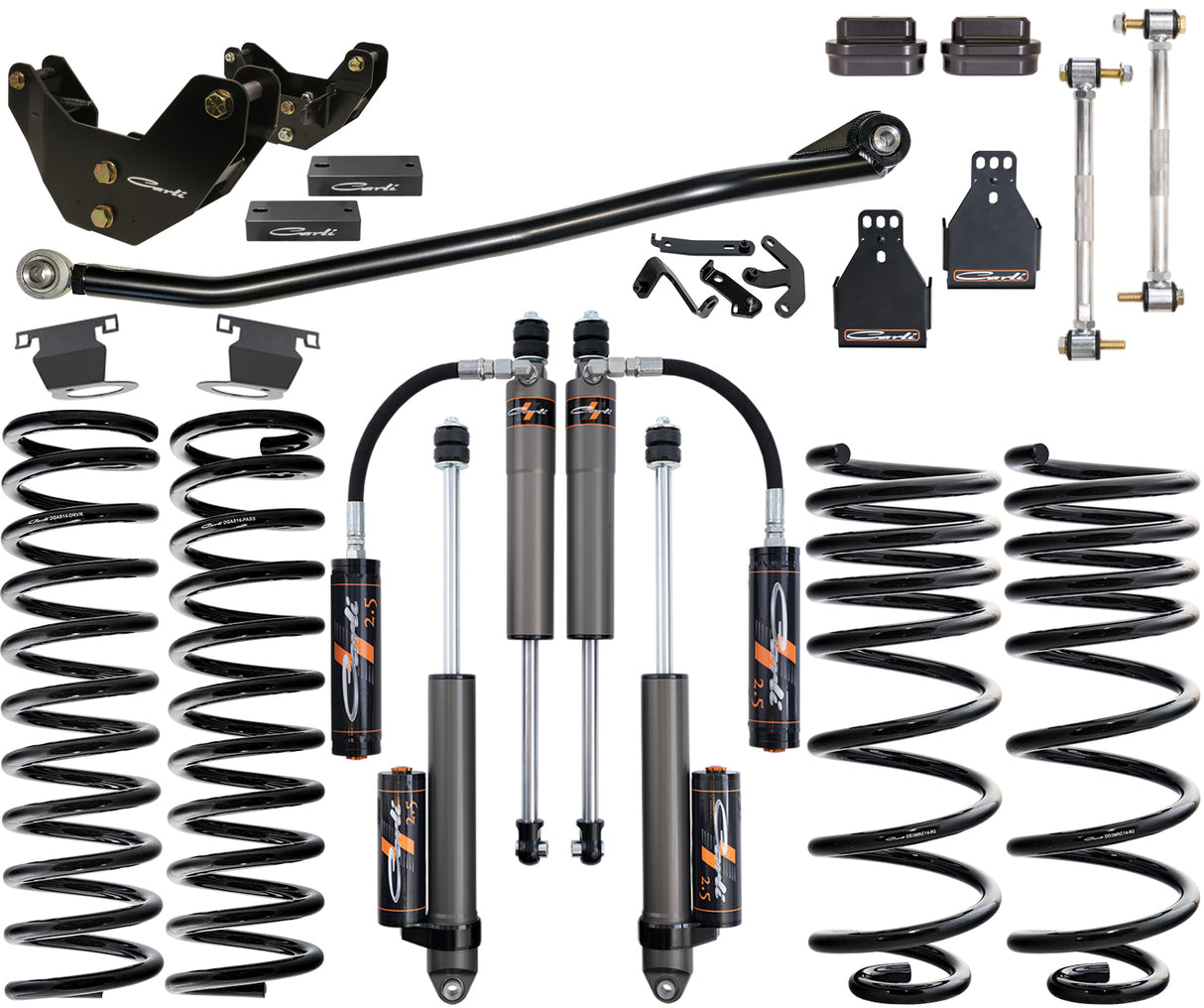 2014-2018 Ram 2500 Power Wagon 2" Lift Pathfinder System (CS-D3-PF-CS-14-PW)
