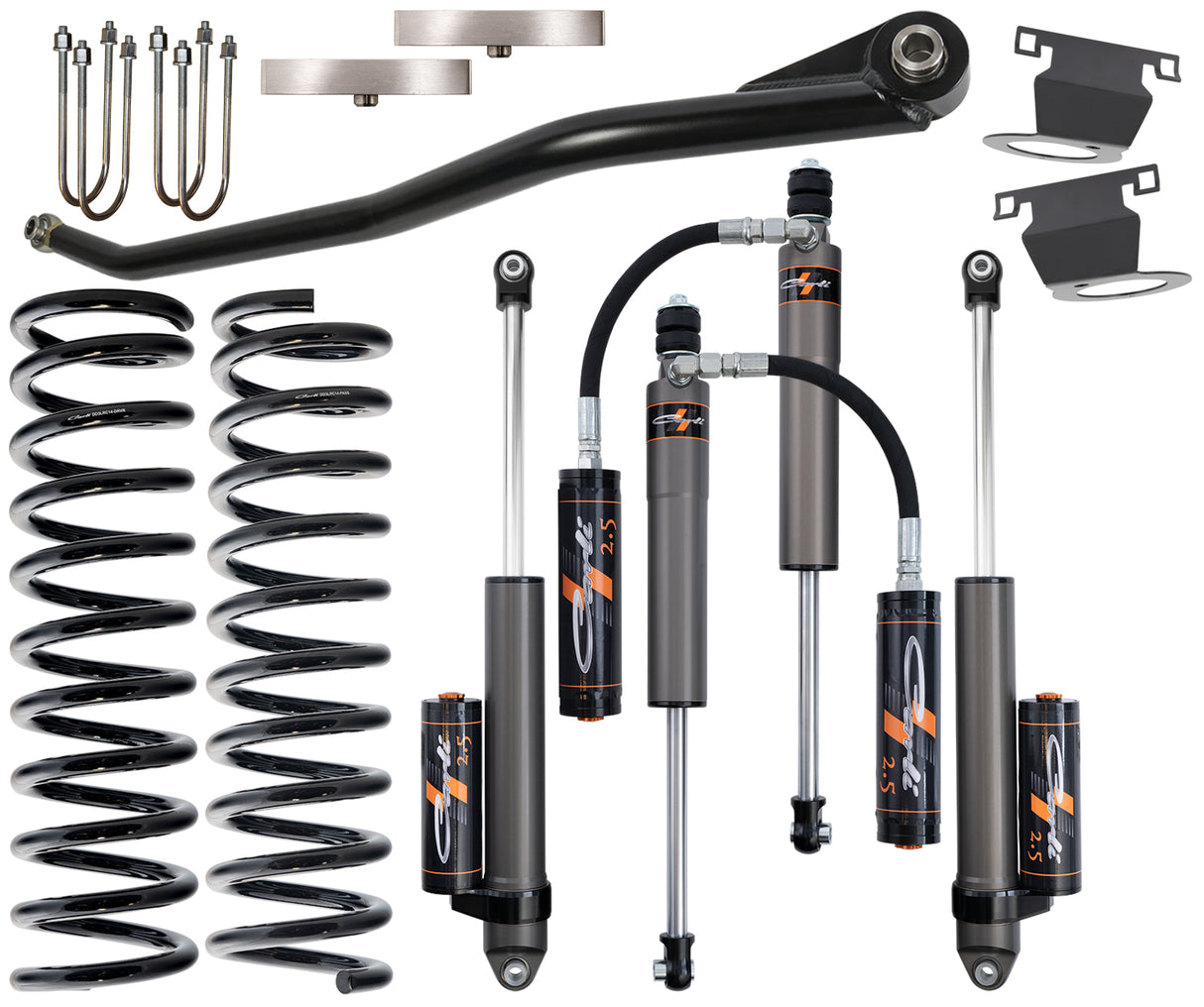 2019-2025 Ram 3500 Diesel 2.5" Lift Pathfinder Leveling System (CS-DLVL-PF-19-D-3500)