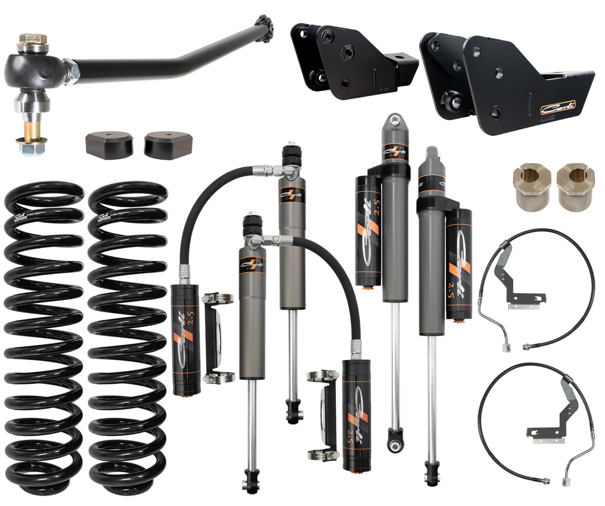 2023-2026 Super Duty 3.5" Lift Pathfinder Leveling System (CS-FLVL-PF-23)