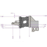 Contractor Torsion-Flex Trailer Coupler (GH-10001)