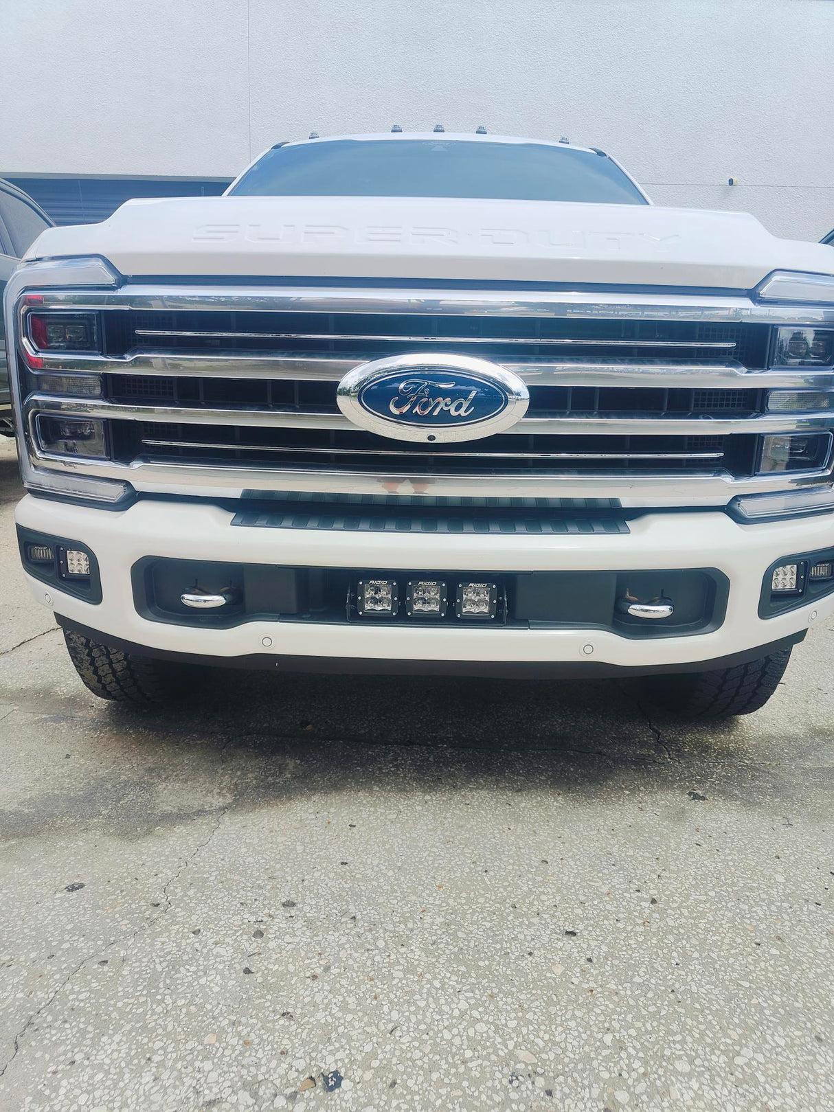 2020-2026 Superduty Front Convertible Light Bracket - Rigid D-Series (100141-03)