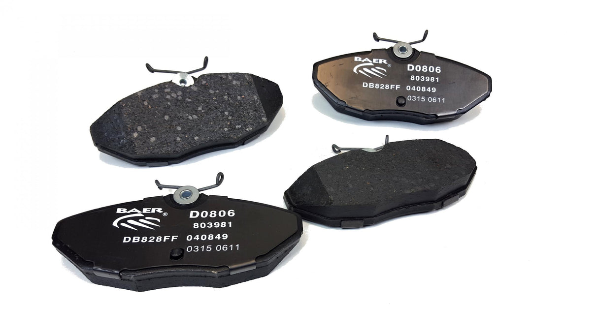 2000-2006 Front High Friction Ceramic Brake Pads | Dirty Garage